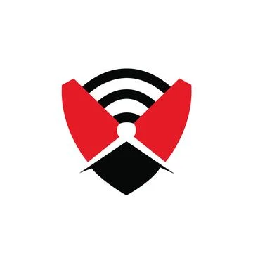 Wireless error vector icon, wifi symbol. Simple, flat design for web or mobile a イラスト素材