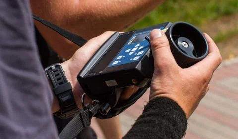 Wireless follow focus. Stock Photos