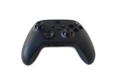 Wireless  gaming controller or remote control joystick Stock Photos