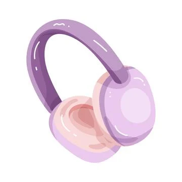 Wireless headphone Stock Illustration