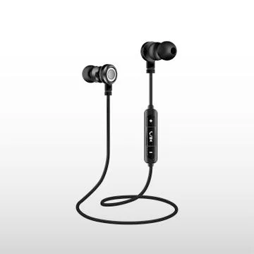 Wireless headphones 스톡 일러스트