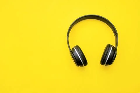 Wireless headphones Stock Photos