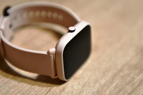 Wireless headset for smartphone Foto stock