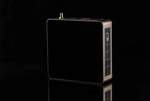 Wireless hotspot for helium token mining. Stock Photos