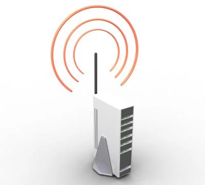 Wireless Stock Illustration