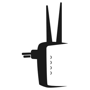 Wireless Internet Wifi Signal Connection Illustrazione stock