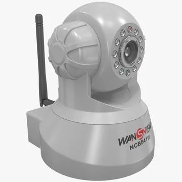 Wireless IP Surveillance Camera Wansview 3D Model