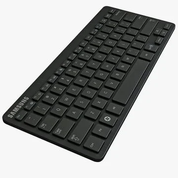 Wireless Keyboard Samsung 3D Model