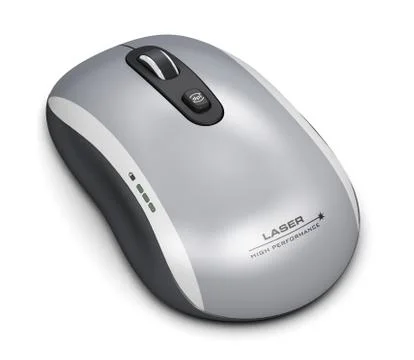 Wireless laser computer mouse 스톡 일러스트