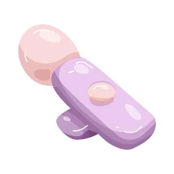 Wireless microphone Stock Illustration