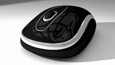 Wireless mouse Stock Illustration