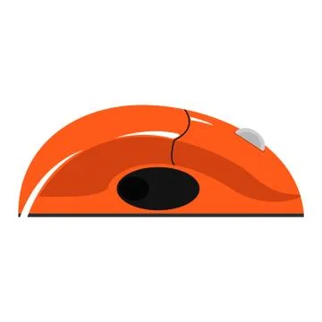 Wireless mouse Stock Illustration