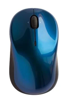 Wireless mouse isolated Stock-Illustration