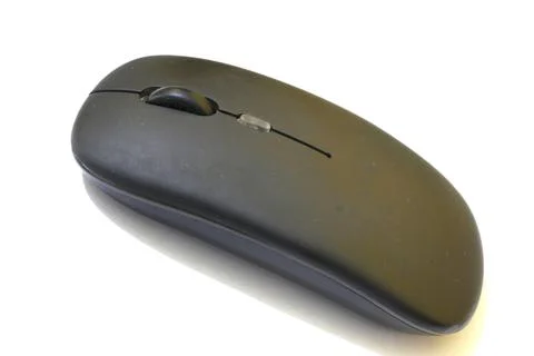 Wireless mouse offering smooth navigation on computer interface for efficie.. Stock Photos