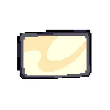Wireless mouse pad pixel art vector illustration Stock Illustration