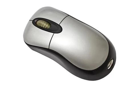 Wireless mouse Foto stock