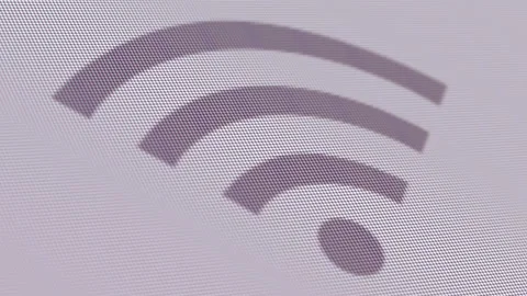 Wireless Network Access Macro Stock Footage 144182179
