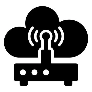 Wireless network Icon. User interface Vector Illustration, As a Simple Vect.. Stock Illustration