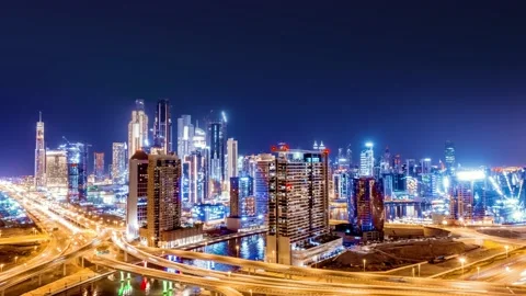 Wireless Network Network Formation During Night Holograms Quantum Computing 5g Video stock 131347621