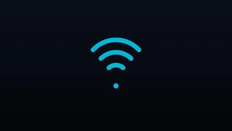 Wireless network signal 動画素材 339350858