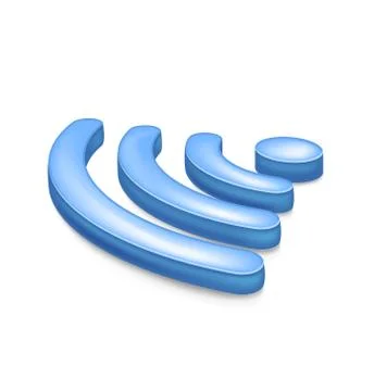 Wireless Network Symbol Stock Illustration