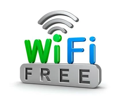 Wireless Network Symbol Stock Illustration