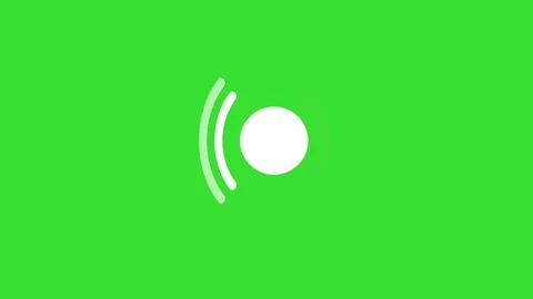 Wireless Network WiFi Icon Animation. Green Screen Overlay Effect. Stock-Footage 314409153