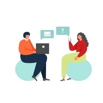 Wireless networking technology, vector flat isolated illustration イラスト素材