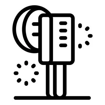 Wireless pos terminal processing credit card payment with nfc technology Stock Illustration