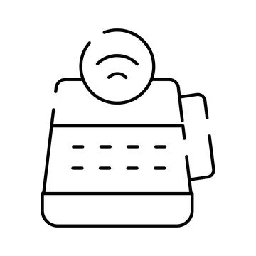 Wireless pos terminal providing fast payment processing Stock Illustration