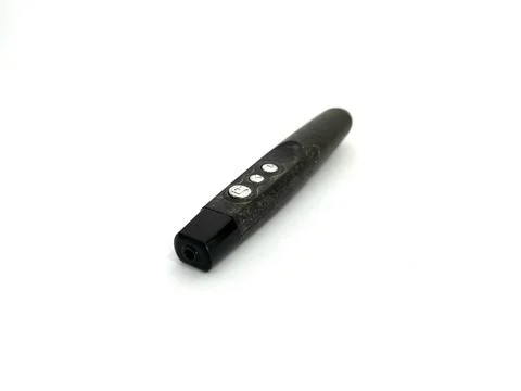 Wireless presentation remote laser pointer with buttons Stock Photos