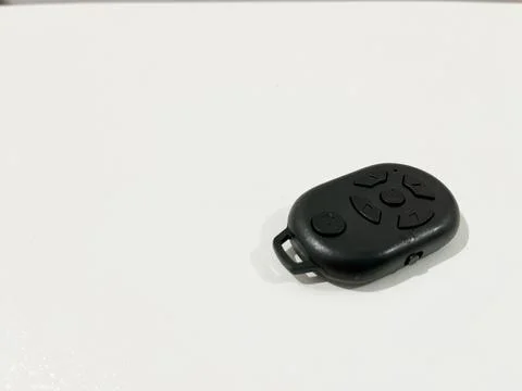 Wireless remote isolated on white background 库存照片