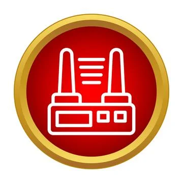 Wireless router icon showing internet connection and network Ilustração Stock
