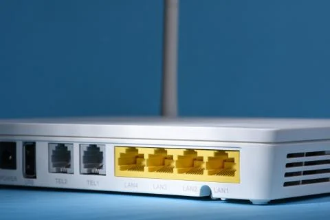 Wireless router internet networking device Stock Photos
