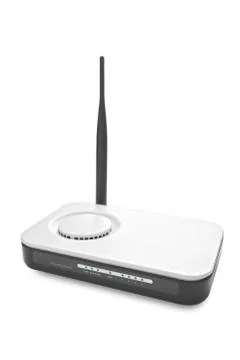 Wireless router Stock Photos