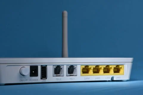 Wireless router Stock-Fotos