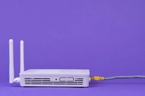 Wireless router Stock Photos