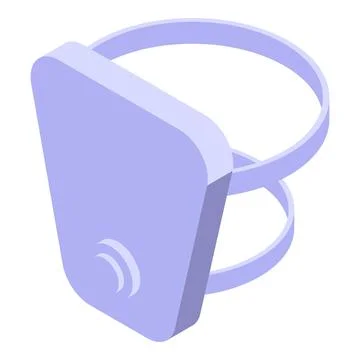 Wireless router providing secure internet network access Illustrazione stock