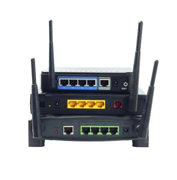 Wireless routers Stock Photos