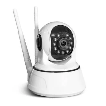 Wireless security camera Stock Photos