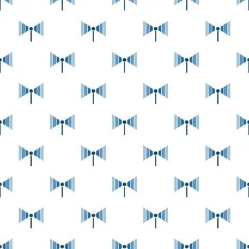 Wireless signal antenna pattern seamless background Illustrazione stock