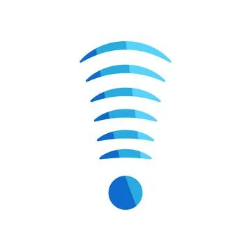 Wireless signal sending data communication waves concept Stock Illustration