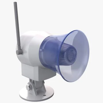 Wireless Siren 3d Model Download Pond5