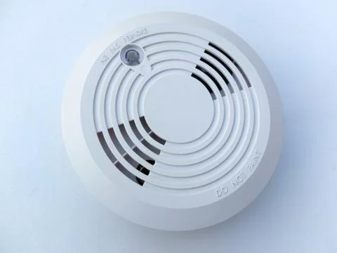 Wireless Smoke Detector 스톡 사진