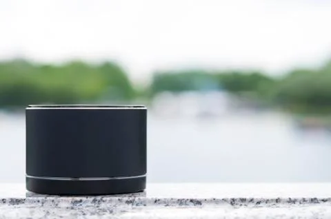 Wireless speaker. Stock Photos