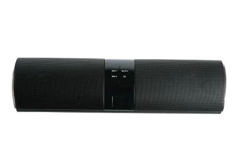 Wireless speaker system on a white background Stock Photos