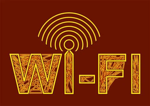 Wireless symbol Stock Illustration