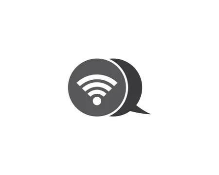 Wireless symbol illustration Stock Illustration