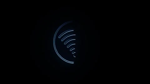 Wireless technology concept. Wifi wireless internet network symbol icon. Wi.. Stock Footage 306030535