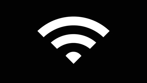 Wireless technology. World technology. 4k video Stock Footage 132918379